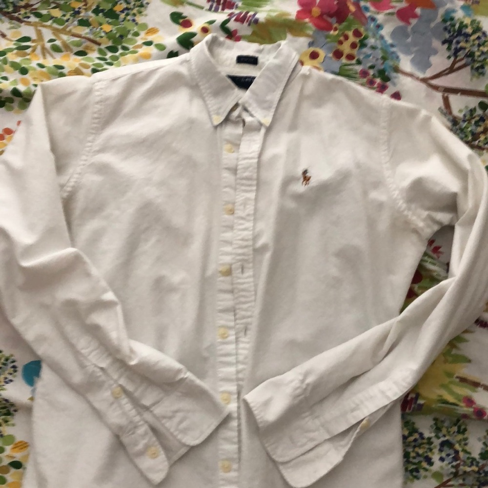 GUC White Polo button up!